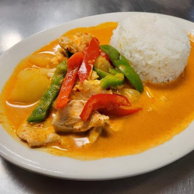 Panang Curry + Side.