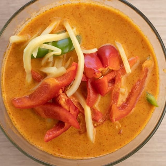 Red Curry + Side.