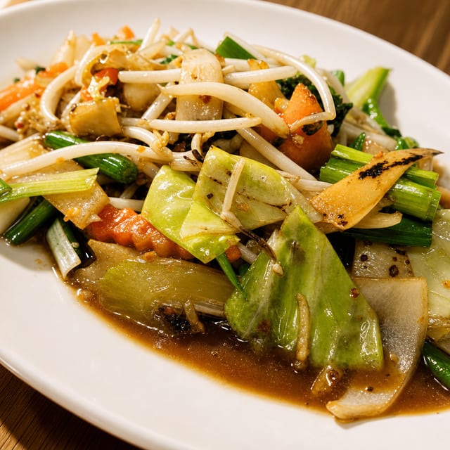 Vegetable + Rice.