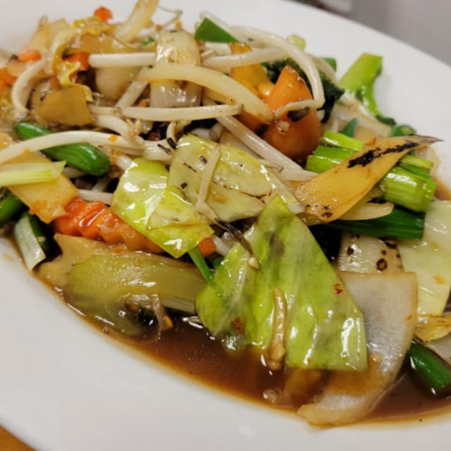 Vegetable + Rice.
