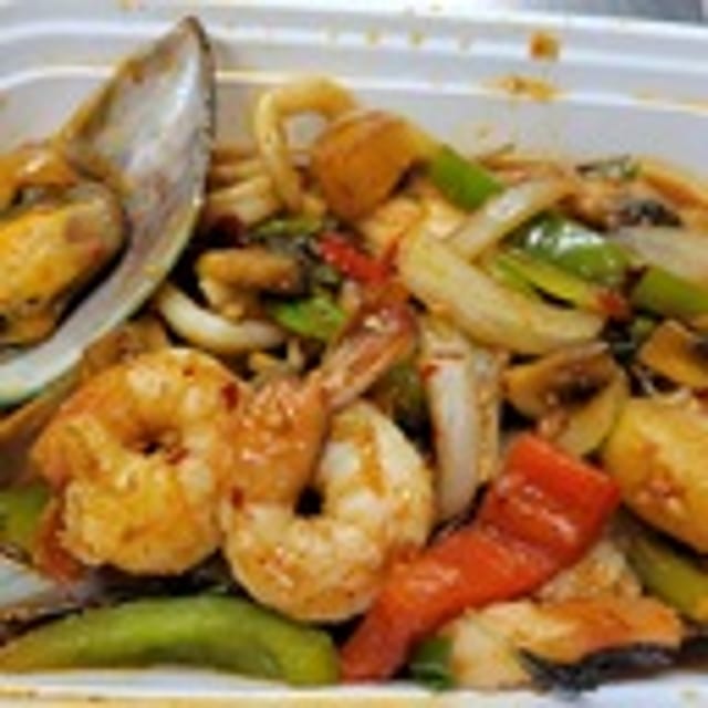 Magnificent Seafood + Rice.