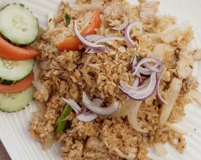 Fried Rice with Thai Tenders.