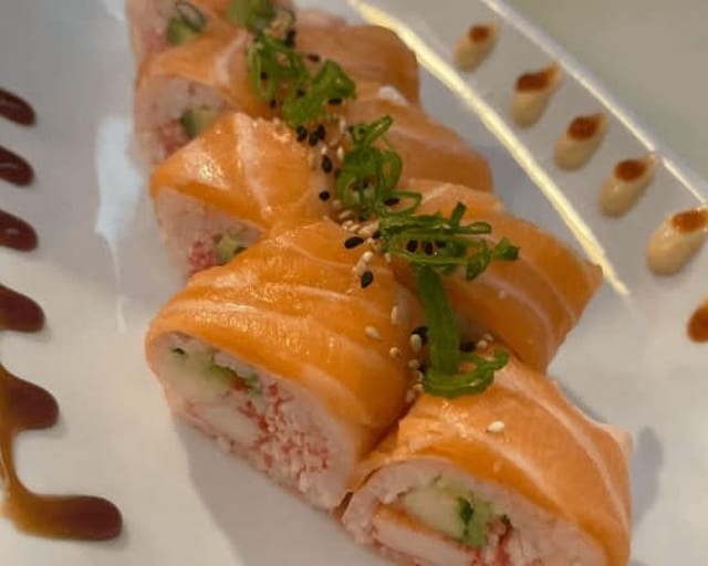 <Super Sashimi Wrap * $18.